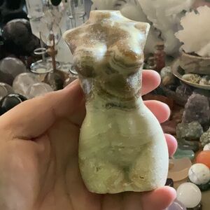 Chocolate Calcite Lady Body